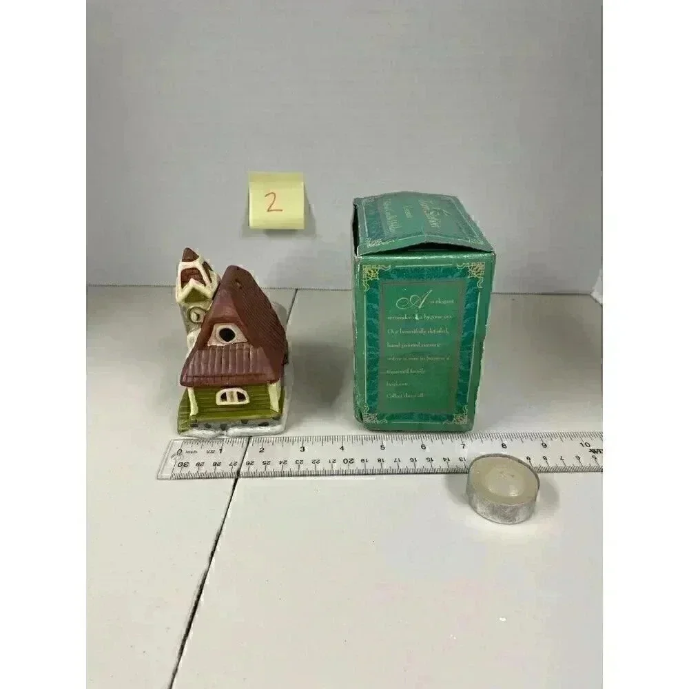Giftco Inc Ceramic Train Station Votive Candle Holder
